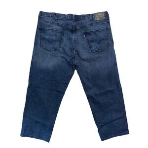 Levis 550 Jeans Mens Size 44 x 30 Straight Relaxed Fit Blue Cotton Denim Classic